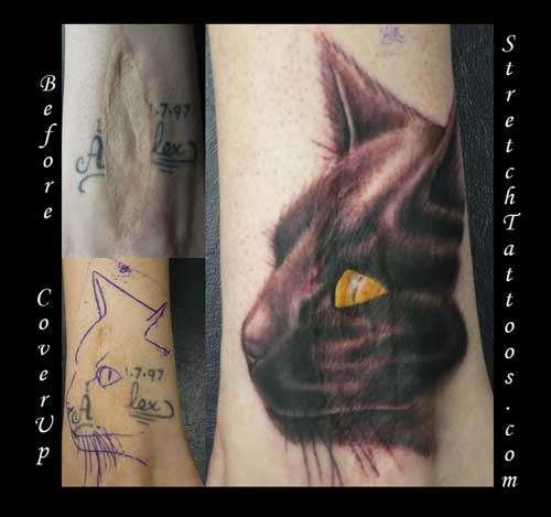 Фото, значение в магии татуировки " Кот. Кошка. Котенок. " X_67e764cf